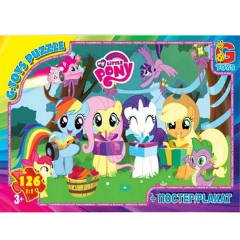 Детский пазл "My little Pony" MLP012 плакат 117 элементов
