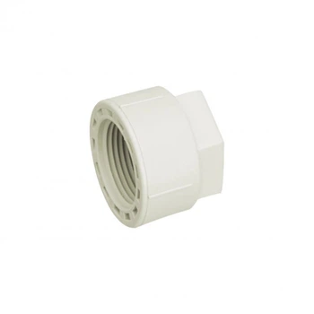 Заглушка PPR Blue Ocean для труб с резьбой 20x1/2'' ВР полипропилен серый (SD00004625)