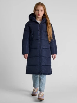 Підліткове зимове пальто для дівчинки Minoti 26coat75 43224TEN 158-164 см Темно-синє (5063025519075)