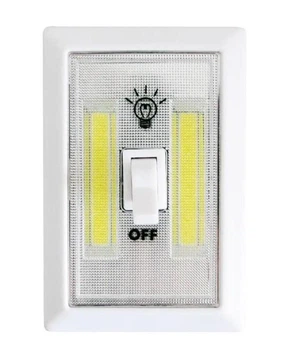 Ночник-выключатель светодиодный на LED лампах на батарейках 5W