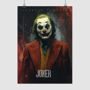 Постер Джокер, Хоакін Фенікс, Joker (2019), A3 42×30 см (id3803)