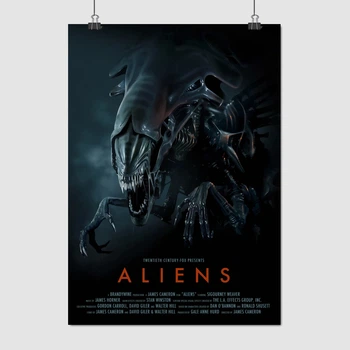 Постер Чужинці, ксеноморф-королева, Aliens, A3 42×30 см (id1385)