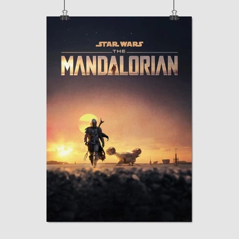 Постер Мандалорец, Звёздные Войны, Mandalorian, Star Wars, A3 42×30 см (id3918)