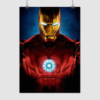 Постер Железный Человек (2008), Iron Man, A3 42×30 см (id0837)