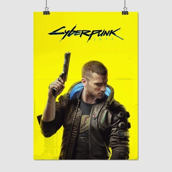 Постер Киберпанк 2077, Cyberpunk 2077, A3 42×30 см (id3839)