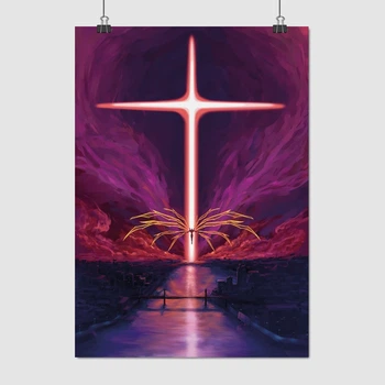 Постер Евангелион, Neon Genesis Evangelion, A3 42×30 см (id4085)