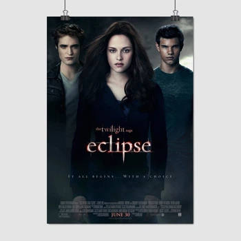 Постер Сумерки. Сага:Затмение, Эдвард, Белла и Джейкоб, Twilight Saga: Eclipse (2010), A3 42×30 см (id0531)