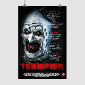 Постер Ужасающий, Terrifier (2016), A3 42×28 см (id2162)
