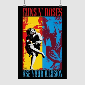 Постер Guns N' Roses, Use Your Illusion (1991), A3 42×28 см (id4288)