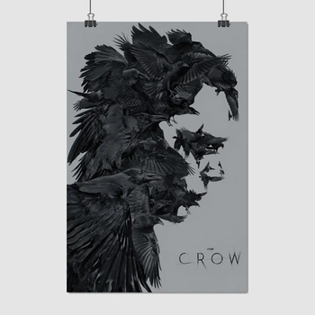 Постер Ворон, The Crow (2024), A3 42×28 см (id6837)