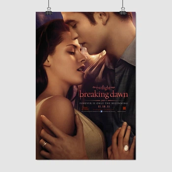 Постер Сумерки. Сага:Рассвет, Twilight Saga: Breaking Dawn (2011), A3 42×28 см (id6876)