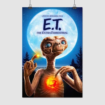 Постер Іншопланетянин, E.T. the Extra-Terrestrial (1982), A3 42×28 см (id6861)