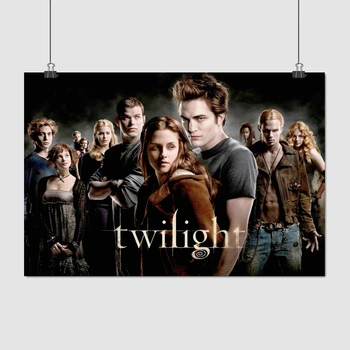 Постер Сутінки, головні персонажі, Twilight (2008), A2 41×60 см (id6866)