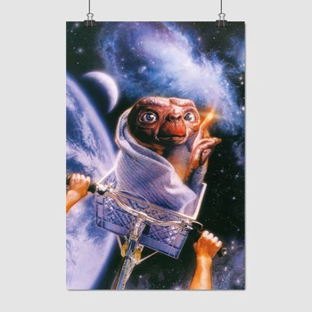 Постер Инопланетянин, E.T. the Extra-Terrestrial (1982), A3 42×28 см (id6860)