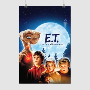 Постер Инопланетянин, E.T. the Extra-Terrestrial (1982), A3 42×28 см (id6858)