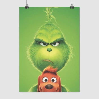 Постер Грінч та Макс, Grinch (2018), A3 42×30 см (id3616)