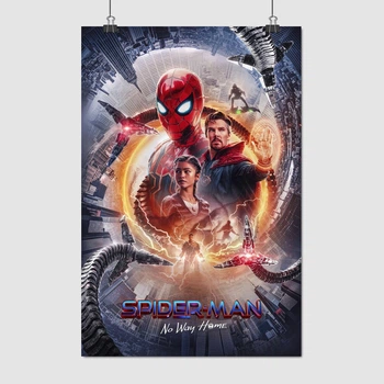 Постер Людина-павук: Додому шляху нема, Spider-Man: No Way Home (2021), A3 42×28 см (id5550)
