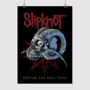 Постер Slipknot, Hell Tour, Nu metal, A3 42×30 см (id6423)