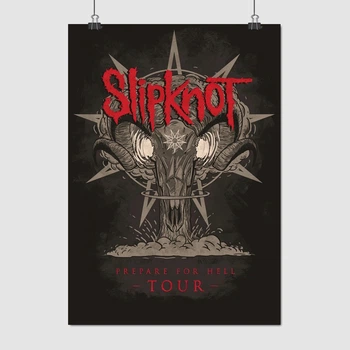 Постер Slipknot, Hell Tour, Nu metal, A3 42×30 см (id4294)
