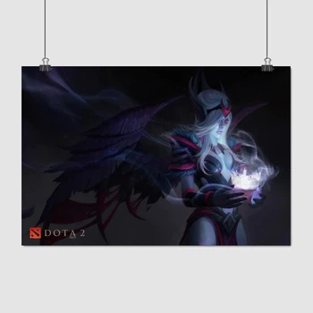 Постер Дота 2, Венга, Dota 2, Vengeful Spirit, плакат для геймера, A3 28×42 см (id6474)