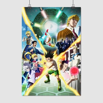 Постер Охотник на Охотника, аниме, Hunter x Hunter, A3 42×28 см (id5313)