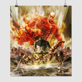 Постер Атака на титанов, Attack on Titans, A3 34×30 см (id4828)