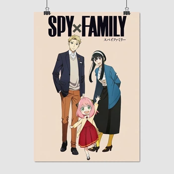 Постер Семья шпиона, аниме, Spy × Family, A3 42×30 см (id5644)