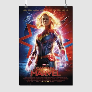 Постер Капитан Марвел, Captain Marvel, A3 42×28 см (id3217)