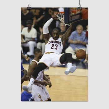 Постер Баскетболіст Джеймс Леброн, Lebron James, A3 42×30 см (id0881)