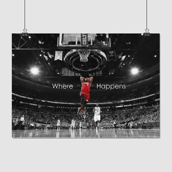 Постер Баскетболіст Джеймс Леброн, Lebron James, A3 30×42 см (id0877)