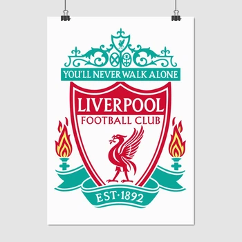 Постер Ливерпуль, футбольный клуб, Liverpool, A3 42×30 см (id1933)