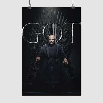 Постер Варис на Железном Троне, GoT, Game of Thrones, A3 42×28 см (id3314)