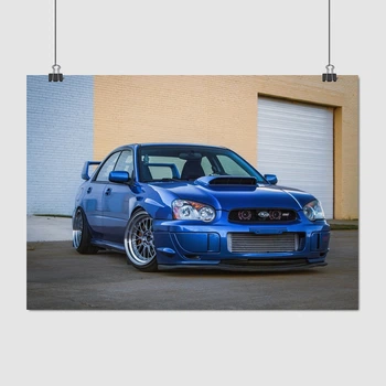 Постер Субару Импреза, Subaru Impreza, A3 30×42 см (id1764)