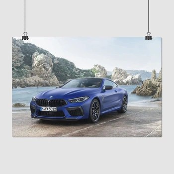 Постер BMW M8, A3 28×42 см (id4578)