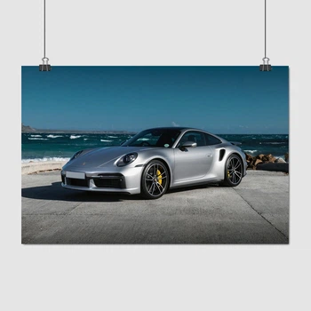 Постер Порш 911 Турбо, Porsche 911 Turbo S, A3 28×42 см (id4551)