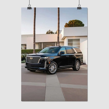 Постер Каділлак Ескалейд 2021, Cadillac Escalade, A3 42×30 см (id4539)