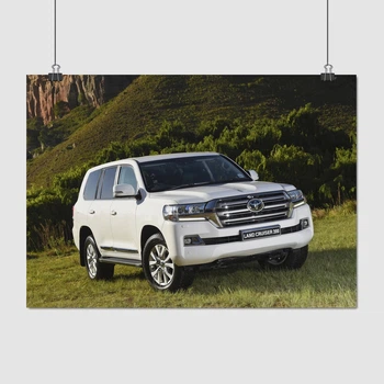 Постер Тойота Ленд Крузер 200, Toyota Land Cruiser 200, A3 30×42 см (id2836)