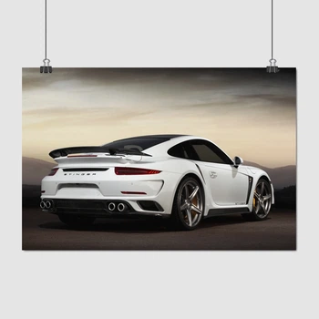 Постер Порш 911 Турбо, Porsche 911 Turbo S, A3 28×42 см (id5477)