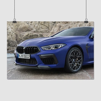 Постер BMW M8, A3 28×42 см (id4580)