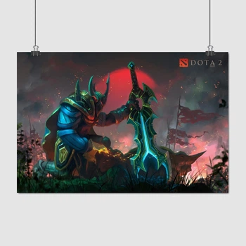 Постер Дота 2, Врейскинг, Wraith King, Dota 2, плакат для геймера, A3 28×42 см (id2415)