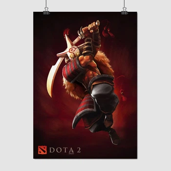Постер Дота 2, Джаггернаут, Juggernaut, Dota 2, плакат для геймера, A3 42×30 см (id2412)