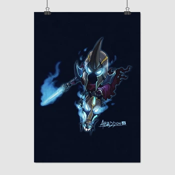 Постер Дота 2, Абаддон, Abaddon, Dota 2, плакат для геймера, A3 42×30 см (id2022)