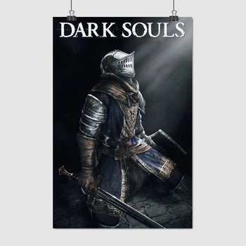 Постер Тёмные души, рыцарь, Dark Souls, A3 42×28 см (id6523)