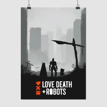 Постер Любовь, смерть и роботы, Love, Death and Robots, A2 60×43 см (id6532)