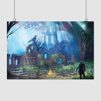 Постер Темні душі, Dark Souls, A3 28×42 см (id1551)