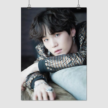 Постер БТС, Мин Юнги, Сюга, Bangtan Boys, BTS, Suga, Min Yoongi, k-pop, кейпоп, A3 42×30 см (id0264)