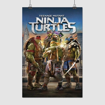 Постер Черепашки-ниндзя, Ninja Turtles, TMNT (2014), A3 42×30 см (id6573)