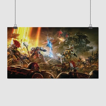 Постер Вархаммер 40000, Warhammer 40000, Dawn of War 3, A3 24×42 см (id1999)