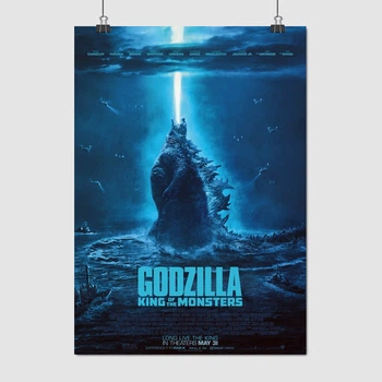 Постер Годзилла: Король Монстров, кайдзю, Godzilla 2 (2019), A3 42×30 см (id3691)