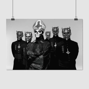 Постер Призрак, рок-группа, Ghost, A3 28×42 см (id6577)